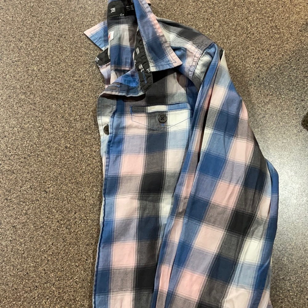 Boys long sleeve button down shirt